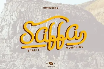 Saffa Script font