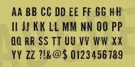 CGF Off-Road font