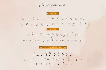 Shimponiademo font