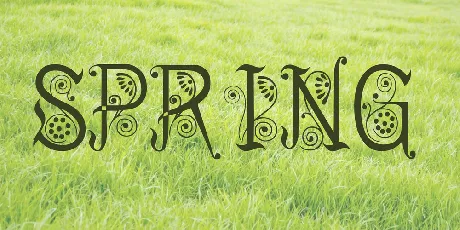 Spring font