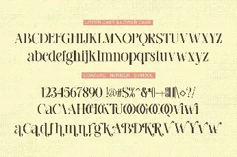 Calera font