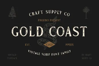 Gold Coast font