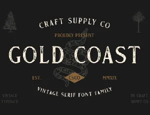 Gold Coast font