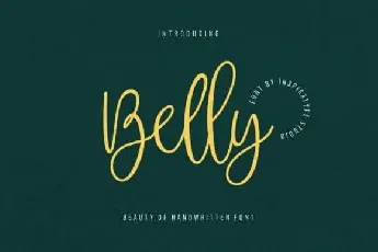 Belly Script font