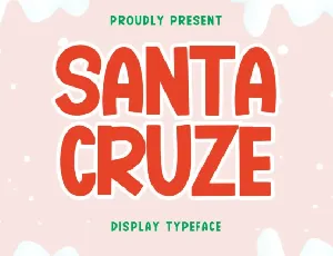 Santa Cruze font