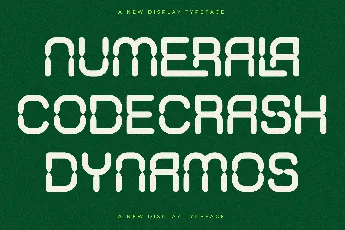 Normens DEMO VERSION font