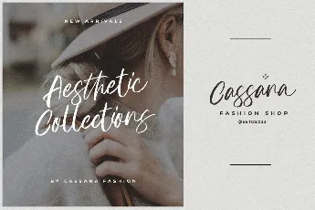 Cassana Rustine Demo font