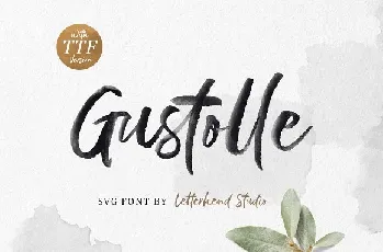 Gustolle SVG font