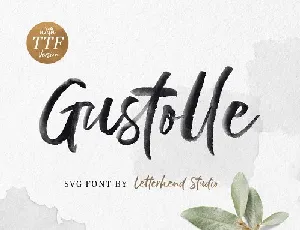 Gustolle SVG font