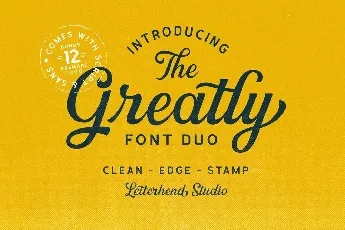 Greatly Script Free font