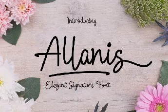 Allanis font