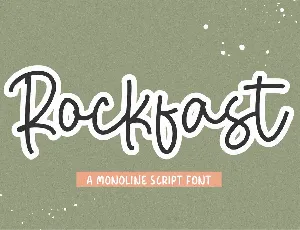 Rockfast font