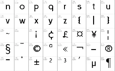 TSISQUILISDA font