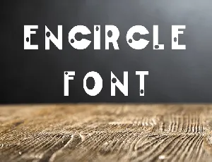 Encircle font