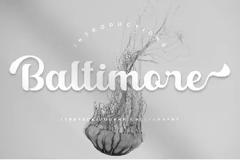 Baltimore Script font