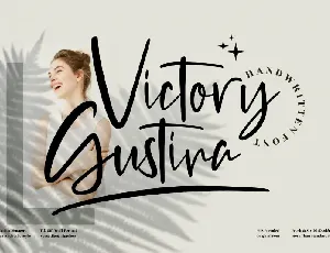 Victory Gustina font