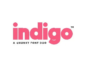 Indigo Sans Duo font