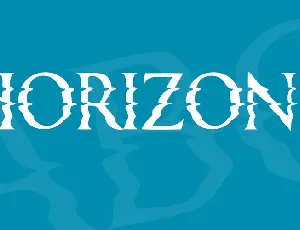 Horizons font