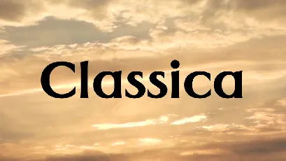 Classica font