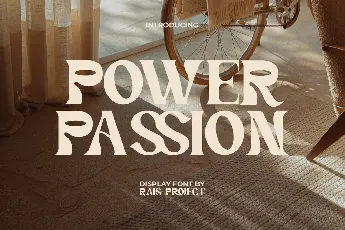 Power Passion Demo font