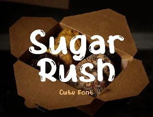 Sugar Rush font