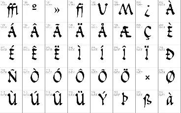 Insula font