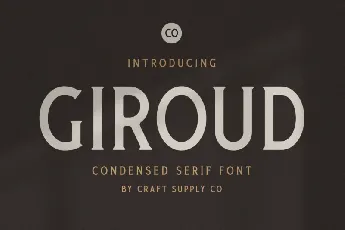 Giroud font