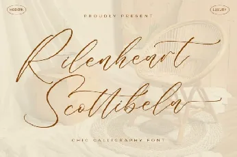 Rilenheart Scottibela font