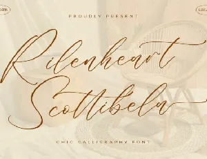 Rilenheart Scottibela font