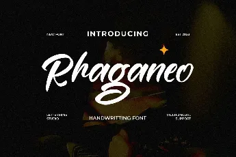 Rhaganeo Demo font