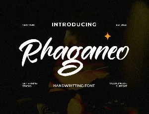 Rhaganeo Demo font