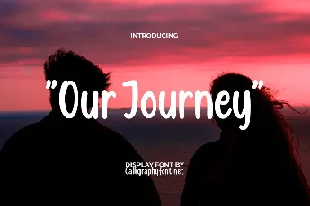 Our Journey Demo font