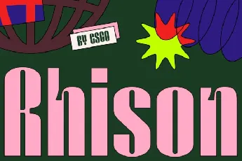 Rhison font