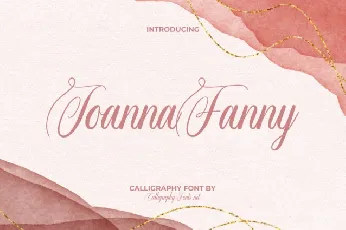 Joanna Fanny font