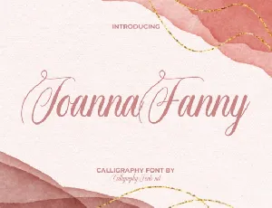 Joanna Fanny font