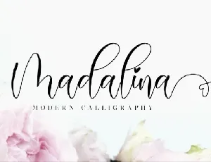 Madalina Calligraphy font