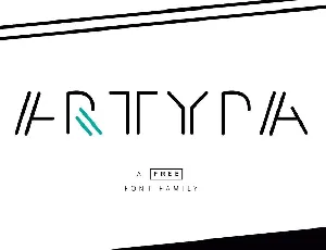 Artypa Family Free font