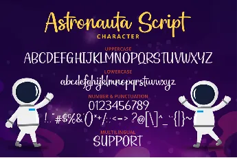 Astronauta Script font