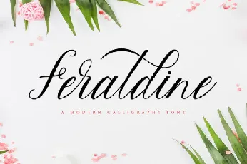 Feraldine Script font