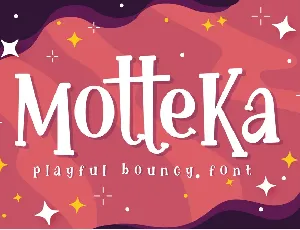 Motteka font