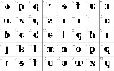 Deavantgar font