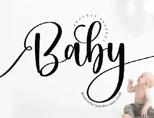 Baby Script Typeface font