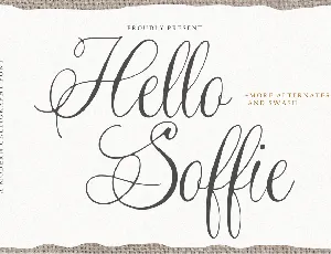 Hello Soffie font