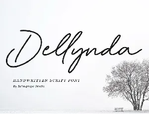 Delliynda font