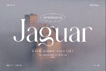 Jaguar font