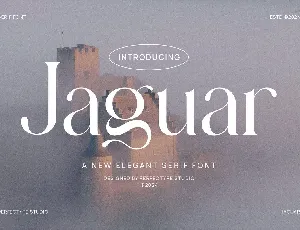 Jaguar font