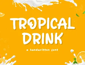 Tropical Drink font