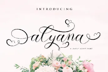 Alyana Script font