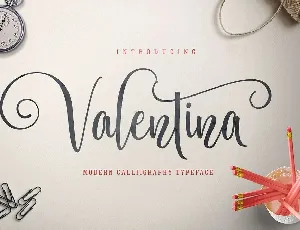 Valentina font