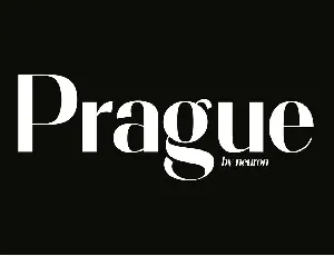 Prague font